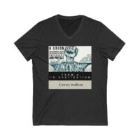 I don’t care what you did. V Neck Unisex Jersey Short Sleeve V-Neck Tee