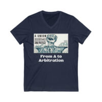 We police the contract.  V Neck Unisex Jersey Short Sleeve V-Neck Tee